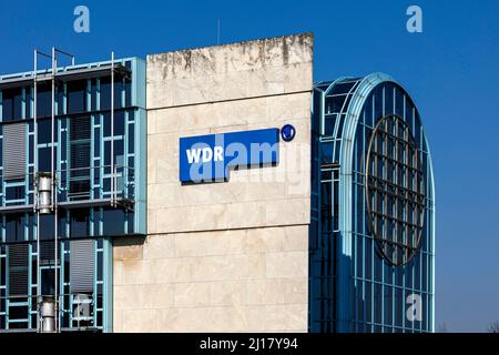 WDR-Sendezentrum Düsseldorf Stockfoto