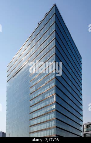Stadttor Düsseldorf Stockfoto
