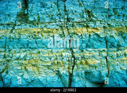 Teneriffa, vulkanische Gesteinsformation, Stockfoto
