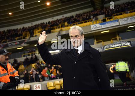 Ehemaliger Kapitän der Wölfe Alistair Robertson. Wolverhampton Wanderers gegen Norwich City auf der Molineux 21/02/2018 - Sky Bet Championship Stockfoto