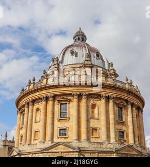 The Radcliffe Camera, Bodleian Library, Dome Detail, Oxford University, England Stockfoto