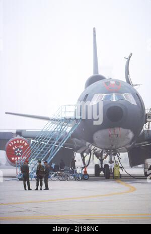 McDonnell-Douglas KC-10 ExtenderAir-to-Air-Tanker. Stockfoto