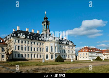 Königliche Jagdresidenz Schloss Hubertusburg, Wermsdorf, Sachsen, Deutschland Stockfoto