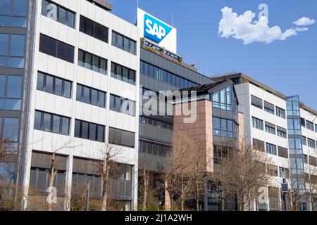 SAP-Hauptsitz in Walldorf, Deutschland (Walldorf, 22. März 2022) Stockfoto