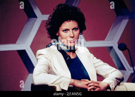 Dalli Dalli, Spielshow, Deutschland 1971 - 1986, Sendung vom 11. April 1974, Mitwirkende: Kandidatin Schlagersängern Su Kramer Stockfoto