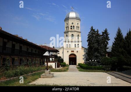 Männerkloster Cocos, bei Tulcea, Dobrudscha, Rumänien / Cocos Monastery for Men, bei Tulcea, Dobruja, Rumänien (Aufnahmedatum kann abweichen) Stockfoto