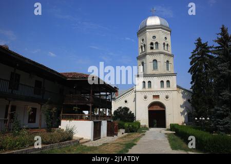 Männerkloster Cocos, bei Tulcea, Dobrudscha, Rumänien / Cocos Monastery for Men, bei Tulcea, Dobruja, Rumänien (Aufnahmedatum kann abweichen) Stockfoto