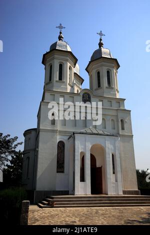 Nonnenkloster Saon, Manastirea Saon, bei Tulcea, Dobrudscha, Rumänien / Saon Nunnery, Manastirea Saon, bei Tulcea, Dobruja, Rumänien (Aufnahmedatum Stockfoto