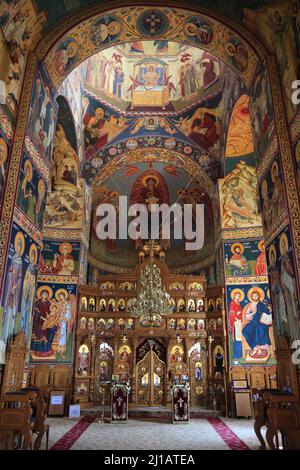 Nonnenkloster Saon, Manastirea Saon, bei Tulcea, Dobrudscha, Rumänien / Saon Nunnery, Manastirea Saon, bei Tulcea, Dobruja, Rumänien (Aufnahmedatum Stockfoto