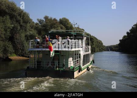 Biosphärenreservat Donaudelta, bei Tulcea, Rumänien / Biosphärenreservat Donaudelta, bei Tulcea, Rumänien (Aufnahmedatum kann abweichen) Stockfoto