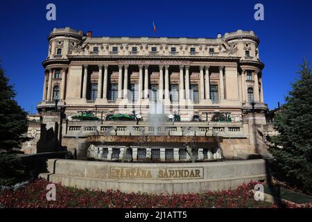 Cercul Militar National, Officerskasino, Bukarest, Rumänien / Cercul Militar National, Officers' Mess, Bukarest, Rumänien (Aufnahmedatum kann abwei Stockfoto