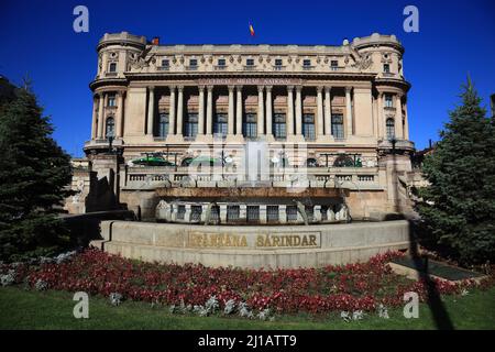 Cercul Militar National, Officerskasino, Bukarest, Rumänien / Cercul Militar National, Officers' Mess, Bukarest, Rumänien (Aufnahmedatum kann abwei Stockfoto