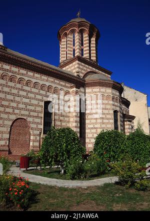 Biserica Domneasca, Alte Fürstenkirche, die Verkündigung Sant Anthony, älteste Kirche von Bukarest, Rumänien / Biserica Domneasca, Chur des Alten Prinzen Stockfoto