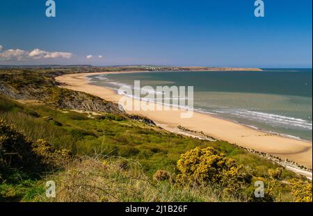 Filey Bay, North Yorkshire Coast Stockfoto