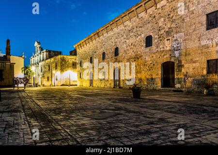 MUSEUM DER KÖNIGLICHEN HÄUSER, MUSEO DE LAS CASAS REALES, KOLONIALVIERTEL, DAS VON DER UNESCO ZUM WELTKULTURERBE ERKLÄRT WURDE, SANTO DOMINGO, DOMINIKANISCHE REPUBLIK Stockfoto