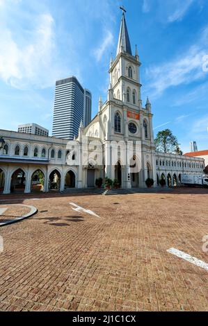 Singapur. Chijmes (Kloster Der Kapelle Des Heiligen Jesuskindes Und Caldwell House) Stockfoto