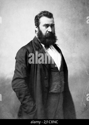 Jean-Francois Millet (1814-1875), Porträt von Nadar, c. 1856-58 Stockfoto