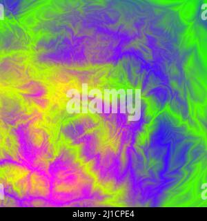 Blau lila grün glatte Marmor Textur Glitch Vektor Hintergrund. Farbdiffusion. Aquarell Malerei digitalen Effekt. Einfach zu bearbeitende Designvorlage für Stock Vektor