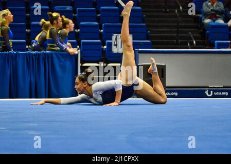 Davis, California USA März 19. 2022 UC Davis vs MOUNTAIN PACIFIC SPORTS FEDERATION DAVIS, CALIF. UNIVERSITY CREDIT UNION CENTER 2. of 5 (196,050) Stockfoto