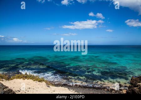 Grandes Playas de Corralejo in Fuerteventura, Kanarische Inseln, Spanien Stockfoto