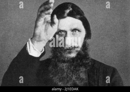 GRIGORI RASPUTIN (1869-1916) russischer Mystiker Stockfoto