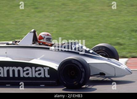 Nelson Piquet (BRA) Brabham BT49 Ford Cosworth Brabham Racing Team Stockfoto