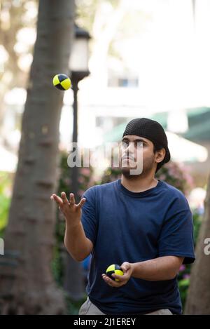 Sonntagsszenen vom Union Square Farmer's Market in New York City. Stockfoto