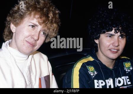 Fabrizia Pons (ITA) Michele Mouton (FRA) Audi Sport Stockfoto