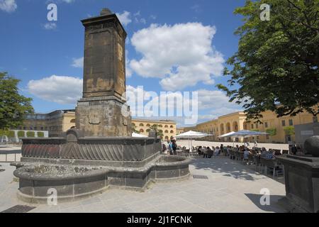 Gedenkstätte auf der Festung Ehrenbreitstein, Koblenz, Rheinland-Pfalz, Deutschland Stockfoto