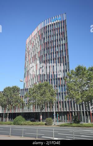 KfW Westarkade Gebäude in der Bockenheimer Warte Frankfurt, Hessen, Deutschland Stockfoto