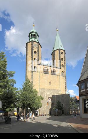 Marktkirche St. Cosmas und Damian in Goslar, Niedersachsen, Deutschland Stockfoto