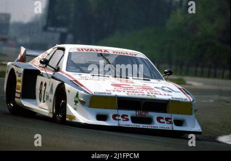 Gianni Giudici (ITA) Guido Dacco' (ITA) Mark Thatcher (GBR)Lancia Beta Montecarlo Turbo GR5 Scuderia Vesuvio Sivama Motor Stockfoto