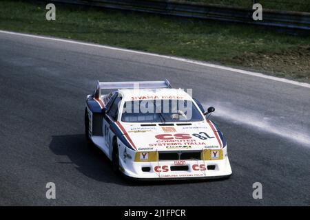 Gianni Giudici (ITA) Guido Dacco' (ITA) Mark Thatcher (GBR)Lancia Beta Montecarlo Turbo GR5 Scuderia Vesuvio Sivama Motor Stockfoto