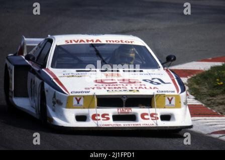 Gianni Giudici (ITA) Guido Dacco' (ITA) Mark Thatcher (GBR)Lancia Beta Montecarlo Turbo GR5 Scuderia Vesuvio Sivama Motor Stockfoto