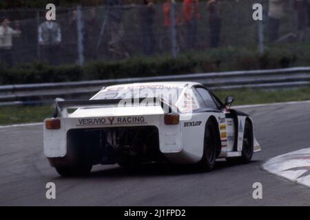 Gianni Giudici (ITA) Guido Dacco' (ITA) Mark Thatcher (GBR)Lancia Beta Montecarlo Turbo GR5 Scuderia Vesuvio Sivama Motor Stockfoto