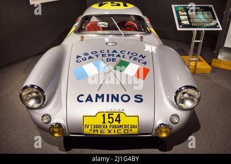 Naples Florida, REVS Institute of Automotive Research, Auto, Museum, Miles Collier, Privatsammlung, seltene Automobile, Rennwagen, Vintage, Konservierung, Ausstellung Stockfoto