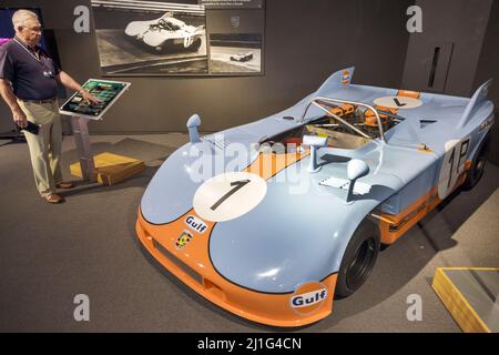 Florida, Süd, Neapel, REVS Institute of Automotive Research, Automobil, Autoautos, Museum, Miles Collier, Privatsammlung, seltene Automobile, Rennwagen, Vintag Stockfoto
