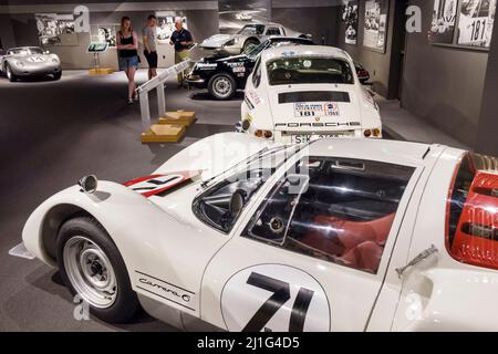 Naples Florida, REVS Institute of Automotive Research, Auto, Museum, Miles Collier, Privatsammlung, seltene Automobile, Rennwagen, Vintage, Konservierung, Ausstellung Stockfoto