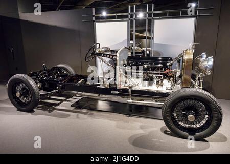Florida, Süd, Neapel, REVS Institute of Automotive Research, Automobil, Autoautos, Museum, Miles Collier, Privatsammlung, seltene Automobile, Rennwagen, Vintag Stockfoto