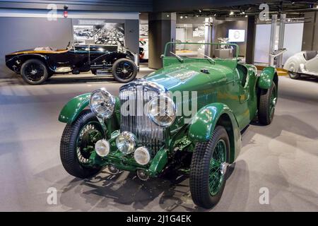 Naples Florida, REVS Institute of Automotive Research, Auto, Museum, Miles Collier, Privatsammlung, seltene Automobile, Rennwagen, Vintage, Konservierung, Ausstellung Stockfoto