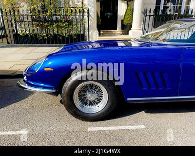 Seltener Ferrari 275 GTB in London. Kredit PatPhoto/Alamy Stock Stockfoto