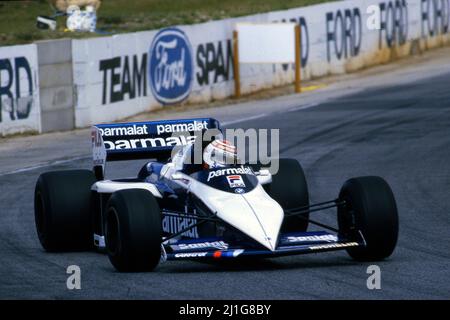 Nelson Piquet (BRA) Brabham BT52 BMW Stockfoto