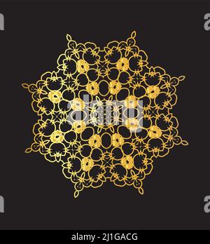 Vector Vintage Muster im Eastern Style. Handgezeichnete verzierte Blume Stock Vektor