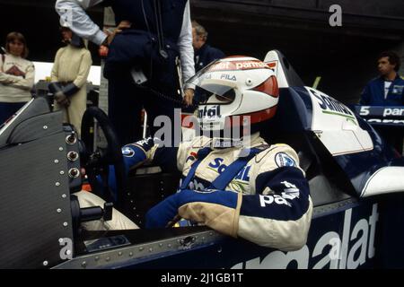 Nelson Piquet (BRA) Brabham BT52 BMW Stockfoto