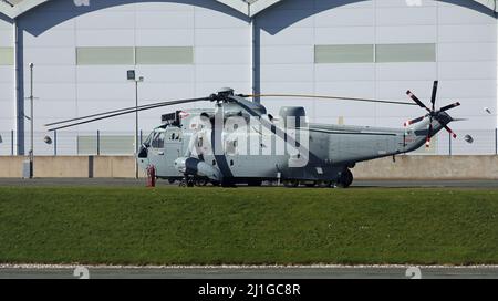 WS-61 Sea King Hubschrauber Stockfoto