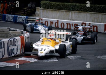 Pierluigi Martini (ITA) Ralt RT3 Alfa Romeo Novamotor Team Pavesi Stockfoto