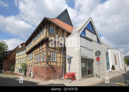 Historisches Museum Flohburg in Nordhausen, Thüringen, Deutschland Stockfoto