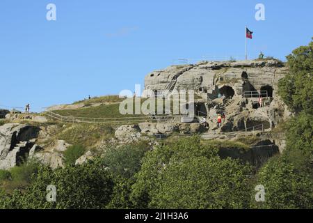 Schloss Regenstein im Harz, Sachsen-Anhalt, Deutschland Stockfoto