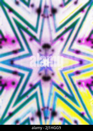 Ein abstraktes Starburst Grunge-Texturhintergrundbild. Stockfoto