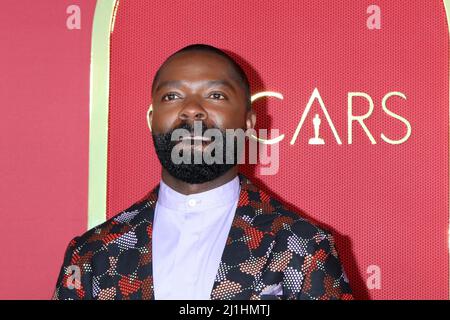 Los Angeles, USA. 25. März 2022. David Oyelowo bei der Ankunft für die Academy of Motion Picture Arts and Sciences (AMPAS) 12. Governors Awards, The Ray Dolby Ballroom, Los Angeles, CA 25. März 2022. Kredit: Priscilla Grant/Everett Collection/Alamy Live Nachrichten Stockfoto